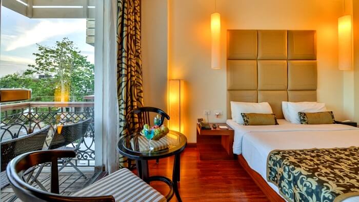 rooms of sea shell hotel