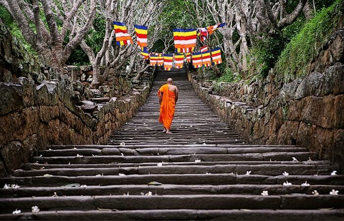 Mihintale,monastic city of Buddhism in Sri Lanka