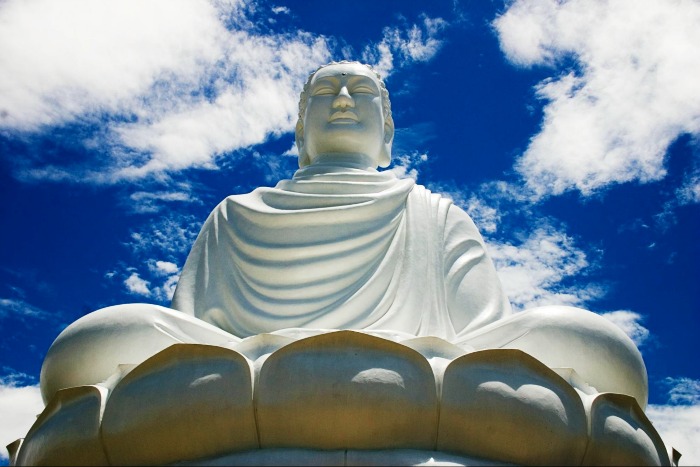 Famous Buddha Statue Nha Trang in Vietnam