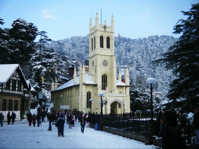 St. Michael's Catholic Church in Shimla