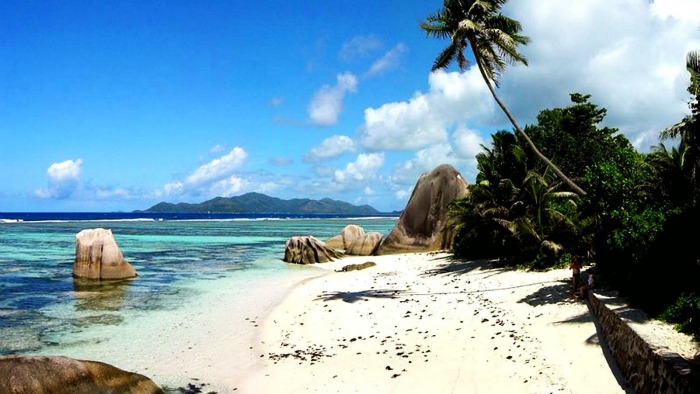 Dazzling white-sand beaches of Tioman Island, Malaysia