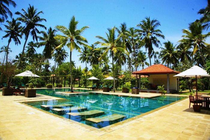 Getlost in the opulent SriLankan and Balinese architecture at Serene Pavilions Wadduwa
