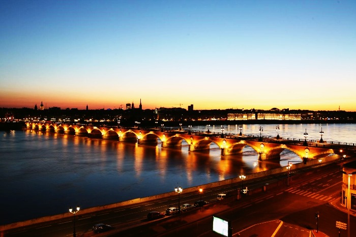 Surreal evening at Bordeaux