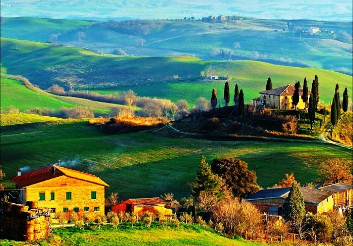 The enchanting landscapes of Tuscany