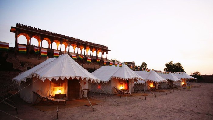 Camping in Rajasthan