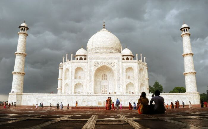 Image result for agra in monsoon