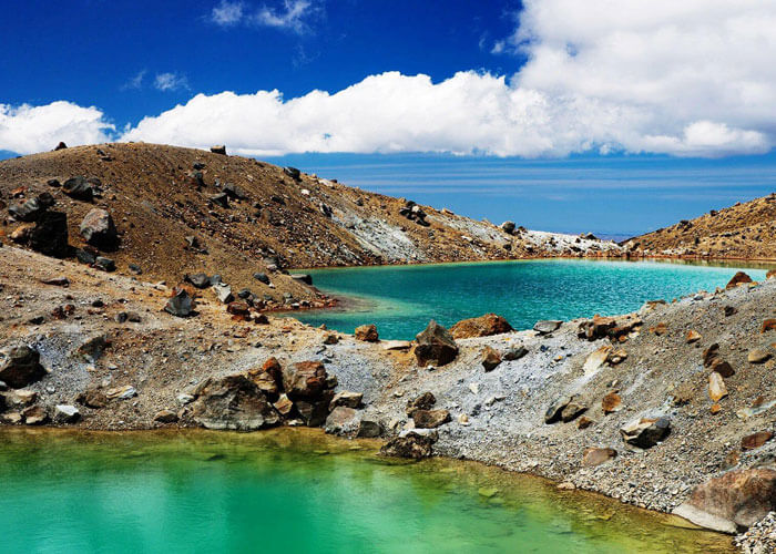 The stunning Beauty of Tongariro National Park is one of the best places to visit in New Zealand