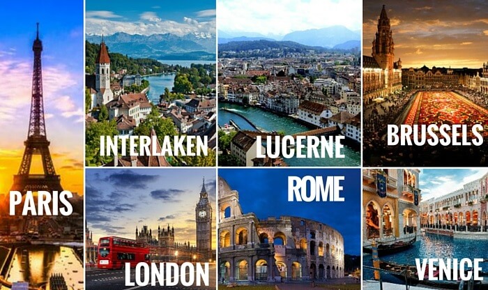 10 Most Popular Europe Trips For 2018