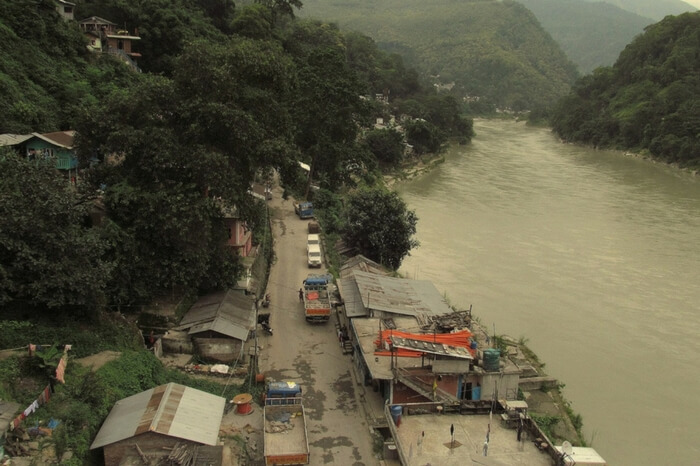 Teesta bazaar in Kalimpong
