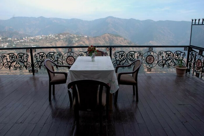 Dining area of Aapo Aap Home Stay