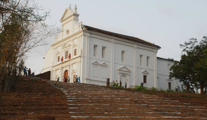 pay your respects at Our Lady of the Mount church