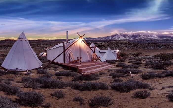 Moab Under Canvas in Utah