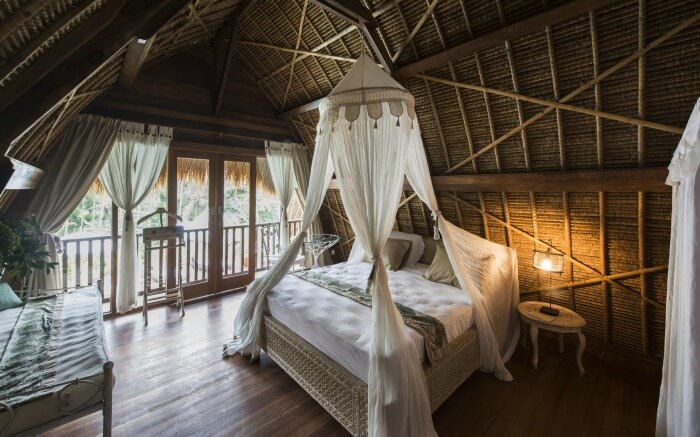 A camp in Sandat Bali