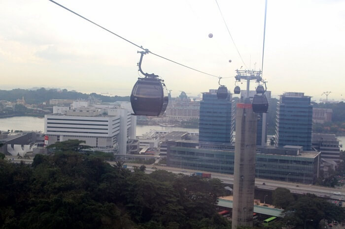 sentosa cable car ride