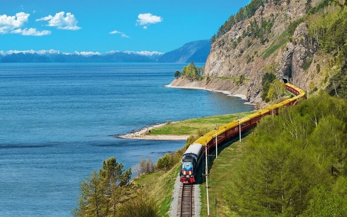 Trans-SiberianRail enroute Moscow in Russia