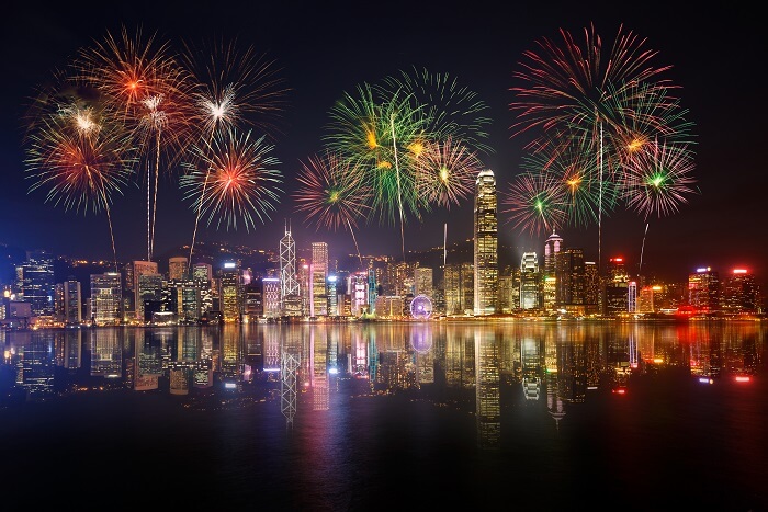 New Year in Hong Kong