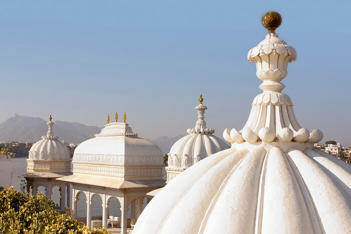 Heritage walk experience at Taj Lake Palace