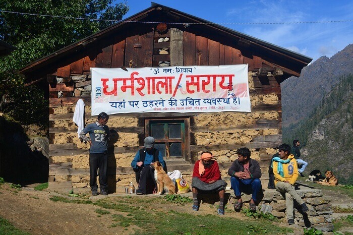 Dharamshala in Kheer Ganga