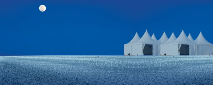 A full moon night at Rann of Kutch is a breathtaking serenity