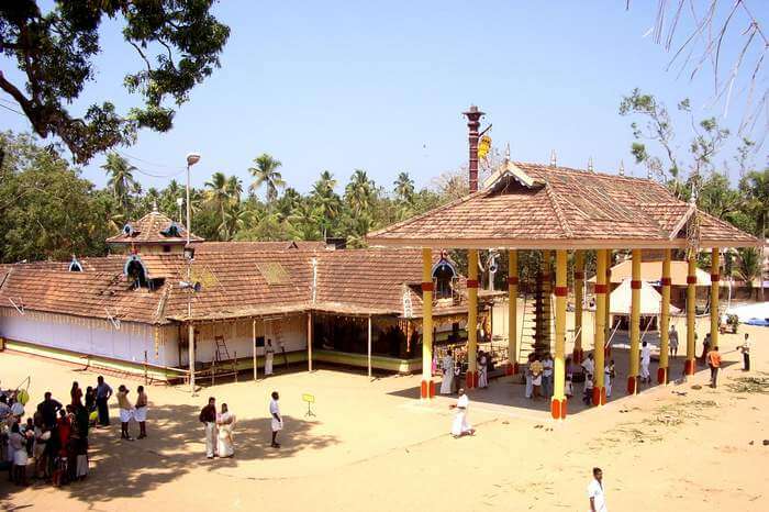 Devotees at Gowreeswara Temple Cherai
