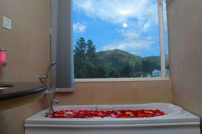 View from the spa window of Grand Plaza
