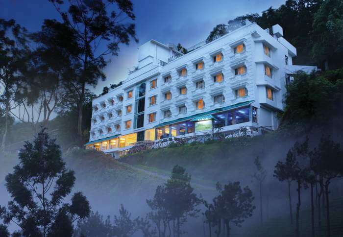 Mist around the Misty Mountain Resort justifies its name and fame