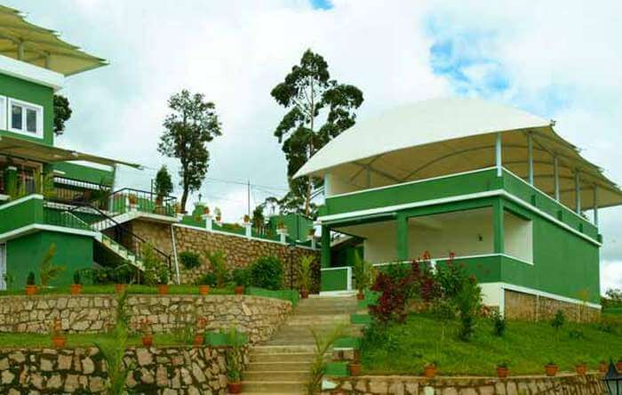 Mountain Trail resort offers scenic views from its balconies