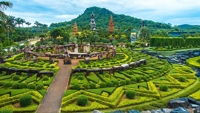 The botanical garden of Pattaya
