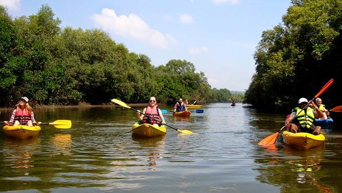 Kayaking in Goa