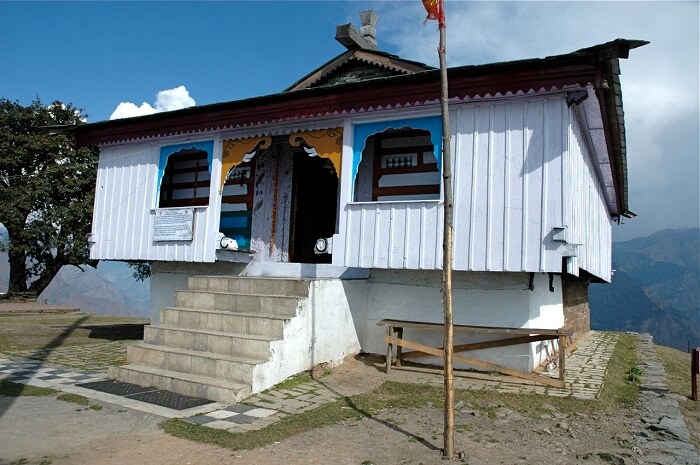 The famous Bijli Mahadev temple in Kullu