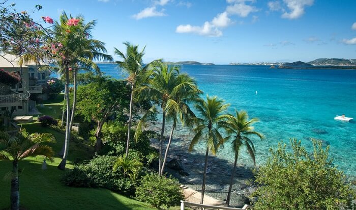 A snap of the Gallows Point Resort in the US Virgin Islands