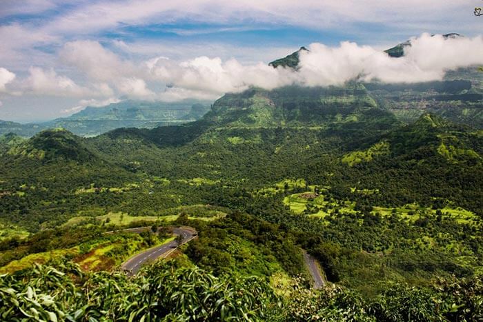 Malshej Ghat is the mountain top in Pune