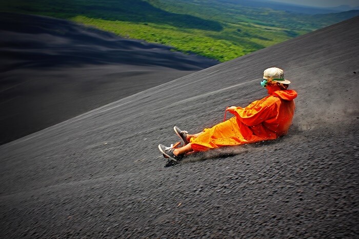 Volcano Boarding in Nicaragua