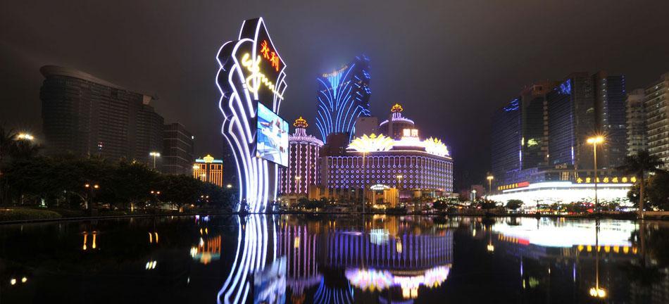Macau City Night, an attracting tourist place, macau
