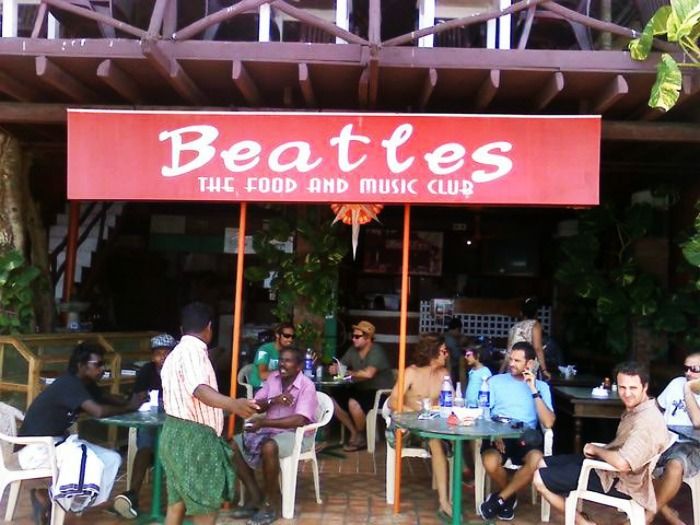 Seafood and continental breakfast at Beatles Restaurant