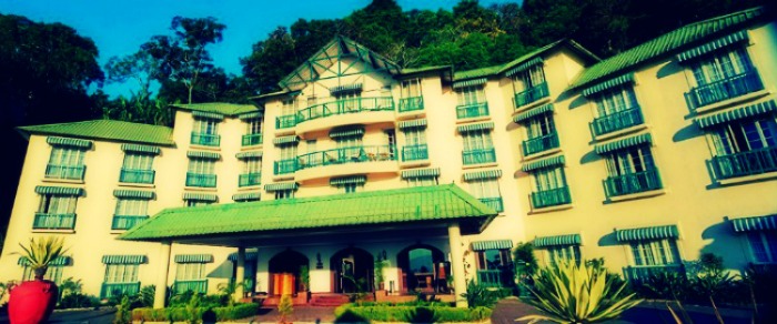 Club Mahindra surrounded by the tea garden , Munnar