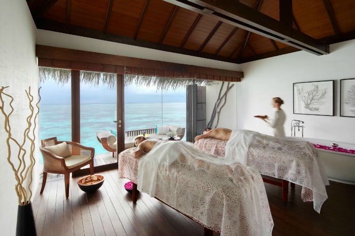 Get relaxed with your partner at a luxurious Spa, Maldives