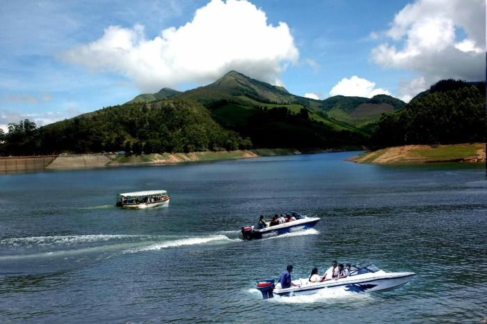 Explore the wild side of Kerala from the boat at Thekkady