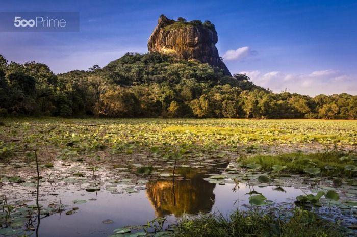 Sigiriya Rock Fortress is a major tourist attraction in Sri Lanka