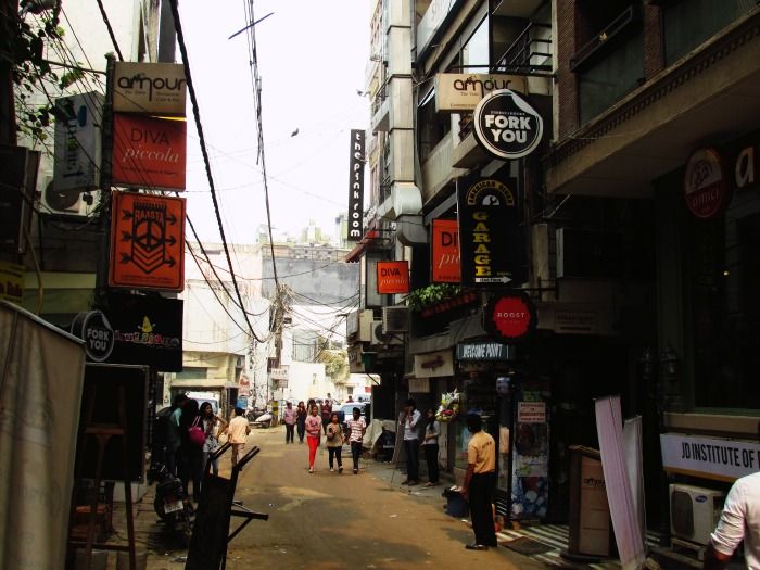 Hauz Khas Village - a popular hangout zone for Delhiites