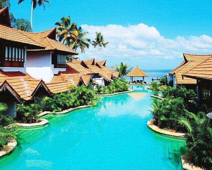 View of Vembanad Lake from Kumarakom Lake Resort