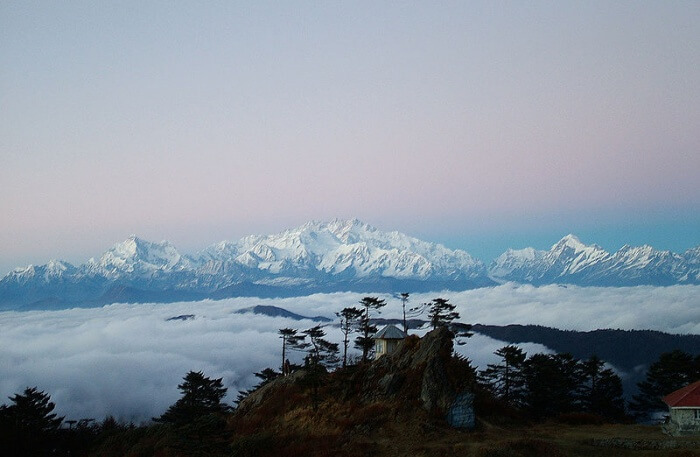 Snow mountains