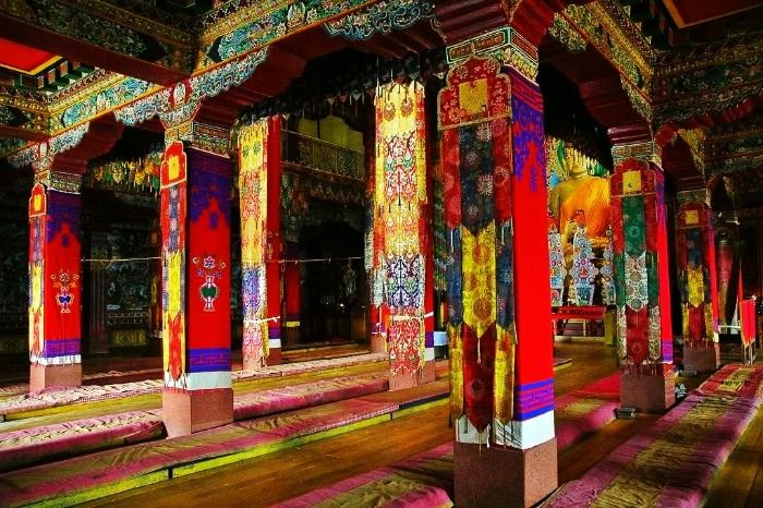 Entry of the Tawang Monastery in Arunachal Pradesh