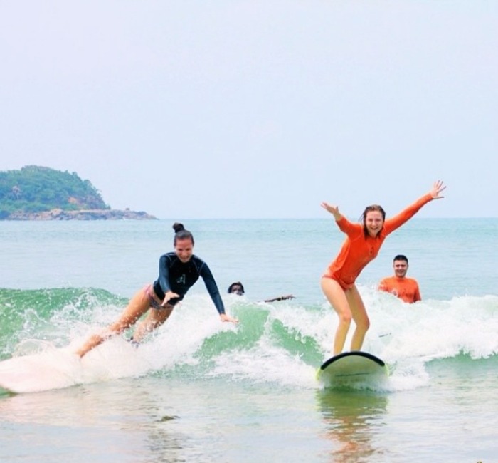 Sea Surfing in SriLanka
