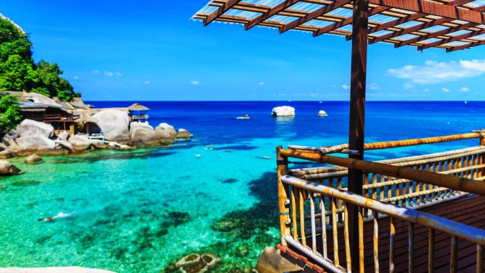 A romantic resort in Koh Samui