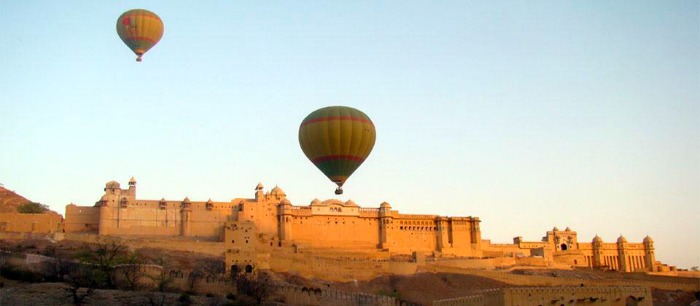 Hot air ballooning in Rajasthan