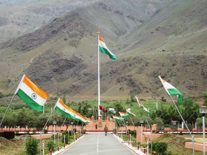 Kargil base in Ladakh