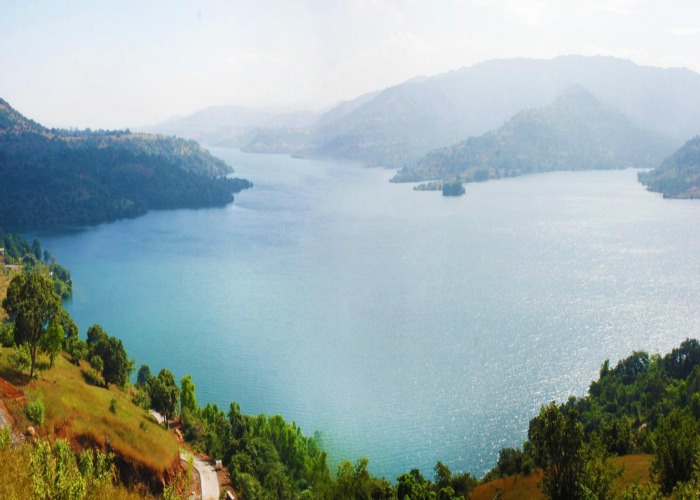 Aerial view of Panshet