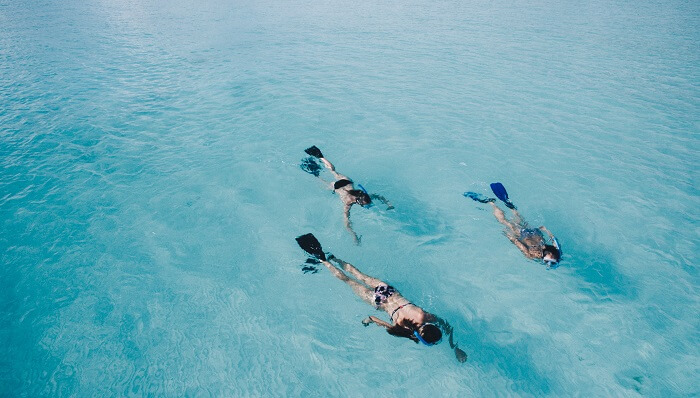 crystal clear waters