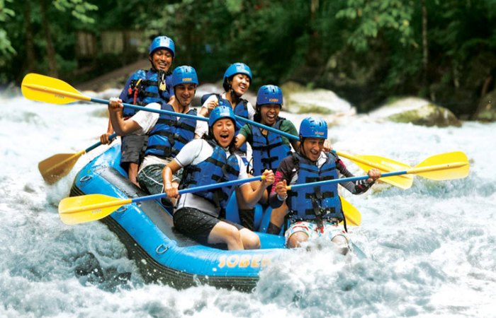 white water rafting